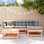 vidaXL 5-delige Loungeset massief douglashout, Tuin en Terras, Tuinsets en Loungesets, Verzenden, Nieuw, 5 zitplaatsen, Loungeset