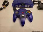 Nintendo 64 / N64 - Console - Grape Purple - Midnight Blue -, Gebruikt, Verzenden