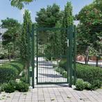 Afsluitbare Stalen Tuinpoort 200 cm – Grijs/Groen, Verzenden, Nieuw