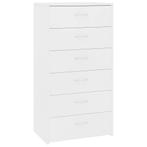 Dressoir met 6 Lades | Tweedekansje | OP=OP, Nieuw, Met lade(s), 25 tot 50 cm, Overige houtsoorten