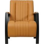 Leren fauteuil Glamour - Toledo Sabbia (lichtcognac), Huis en Inrichting, Fauteuils, Nieuw, Ophalen of Verzenden, 50 tot 75 cm