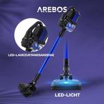 Arebos Accu-handstofzuiger, 2-in-1 hand- en vloerstofzuiger,, Verzenden, Nieuw