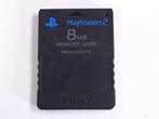 Playstation 2 - 8 MB Memory Card  - Origineel (Zwart), Spelcomputers en Games, Games | Sony PlayStation 2, Ophalen of Verzenden