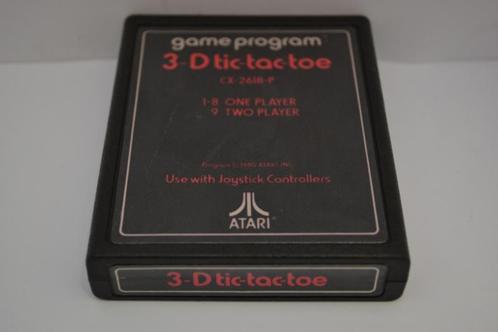 3-D Tic-Tac-Toe (ATARI), Spelcomputers en Games, Games | Atari, Zo goed als nieuw, Verzenden