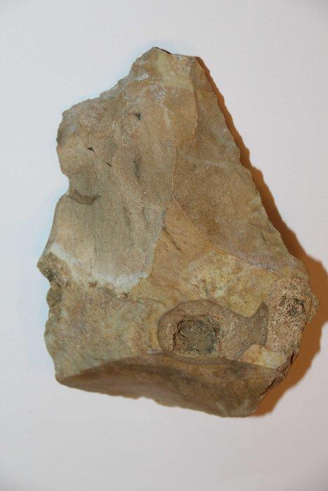 Paleolithisch Vuursteen Biface - 135 mm (Zonder, Antiek en Kunst, Antiek | Overige Antiek