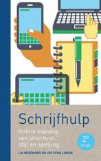 Schrijfhulp - Online training van structuur,, 9789089536624, Zo goed als nieuw, Studieboeken, Verzenden