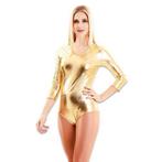 Bodysuit goud, Verzenden, Nieuw, Feestartikel