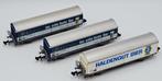 Roco N - 2326F, 2326D - Modeltrein goederenwagon (3) - Drie, Hobby en Vrije tijd, Modeltreinen | N-Spoor, Nieuw