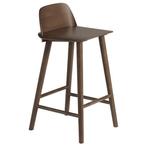 24% Korting | Muuto Nerd Barkruk, Verzenden, Zo goed als nieuw, Hout, 60 tot 90 cm