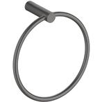 Wiesbaden Ida Handdoekring - Gunmetal, Ophalen of Verzenden, Nieuw