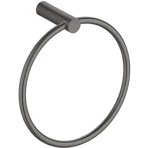 Wiesbaden Ida Handdoekring - Gunmetal, Huis en Inrichting, Badkamer | Badtextiel en Accessoires, Nieuw, Ophalen of Verzenden
