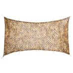 vidaXL Camouflagenet met opbergzak 816x520 cm zandkleurig, Verzenden, Nieuw