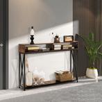 Tweedekans | Coast Consoletafel 120 x 23 x 79 cm – Rustiek, Huis en Inrichting, Tafels | Salontafels, Ophalen of Verzenden, Zo goed als nieuw