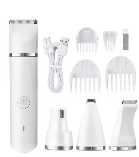 4-in-1 Elektrische Hondentondeuse – Draadloos en Waterdicht, Dieren en Toebehoren, Honden-accessoires, Nieuw, Verzenden