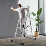 Multifunctionele ladder - zilver, Verzenden, Nieuw