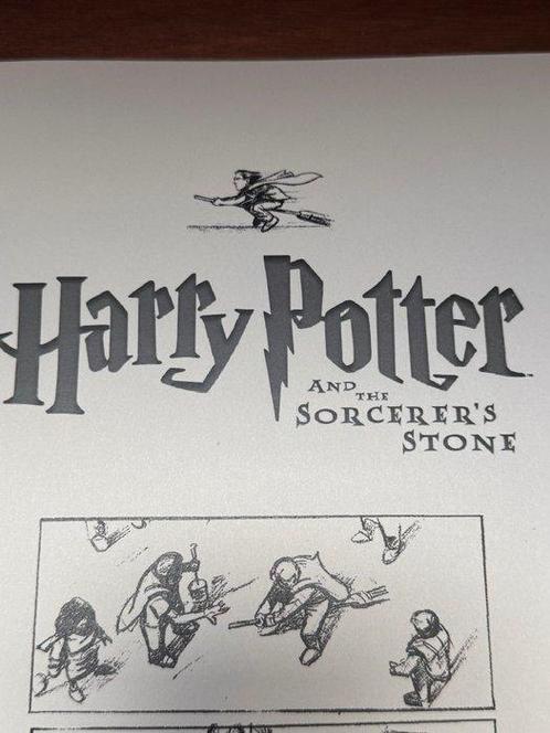 Harry Potter and The Sorcerers Stone - Storyboards -, Verzamelen, Film en Tv
