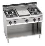 GGM Gastro | Gloeiplaat & Gasfornius - 28 kW - 4-pits |, Verzenden
