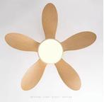 Plafondventilator LED Licht 52 Inch – 60W, Stil en Modern, Huis en Inrichting, Lampen | Plafondlampen, Verzenden, Nieuw