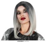 Halloween Pruik Grijs Blond, Verzenden, Nieuw