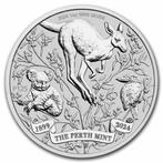 125 Year Anniversary Perth Mint 1 oz Zilver 2024, Zilver, Losse munt, Verzenden