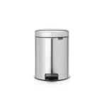 Brabantia pedaalemmer newIcon 5 ltr - Mat RVS FPP, Huis en Inrichting, Woonaccessoires | Prullenbakken, Verzenden, Nieuw