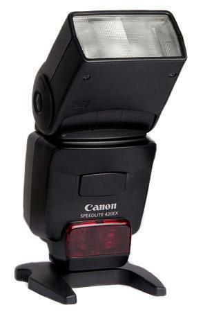 Canon Speedlite 420EX flitser met garantie, Audio, Tv en Foto, Fotografie | Flitsers, Zo goed als nieuw, Canon, Kantelbaar, Ophalen of Verzenden