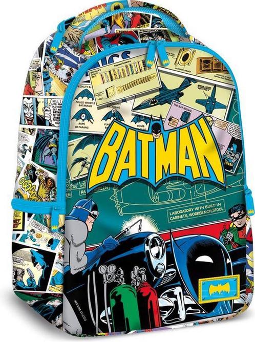 Batman Rugzak Blauw / Geel, Sieraden, Tassen en Uiterlijk, Tassen | Rugtassen, Verzenden