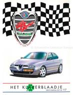 2007 ALFA ROMEO CLUB HET KLAVERBLAADJE 117 NEDERLANDS, Nieuw, Alfa Romeo, Author