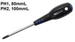 Bgs Technic Schroevendraaier, ph   1x80 mm, Verzenden, Nieuw