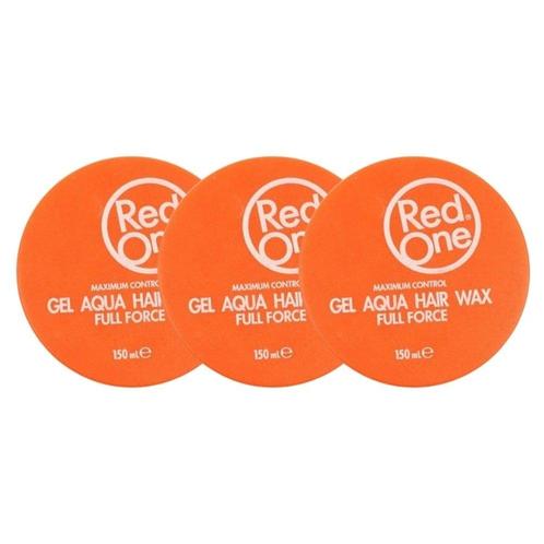 Red One Full Force Aqua Wax Oranje 150ml, Sieraden, Tassen en Uiterlijk, Uiterlijk | Haarverzorging, Gel, Wax, Haarlak of Mousse