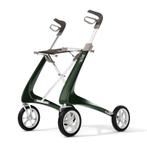 Rollator Ultralight groen carbon by Acre met weekend bag, Ophalen of Verzenden, Nieuw