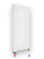 verticale design radiator vlak 120 x 50 cm type 21 1500 watt, Doe-het-zelf en Verbouw, Verwarming en Radiatoren, Hoog rendement (Hr)