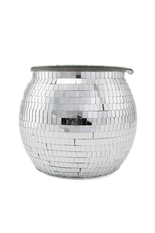 Discobal Opbergpot Pot 18 cm Snoeppot Koektrommel Spiegeltje, Hobby en Vrije tijd, Feestartikelen, Carnaval, Feestartikel, Nieuw