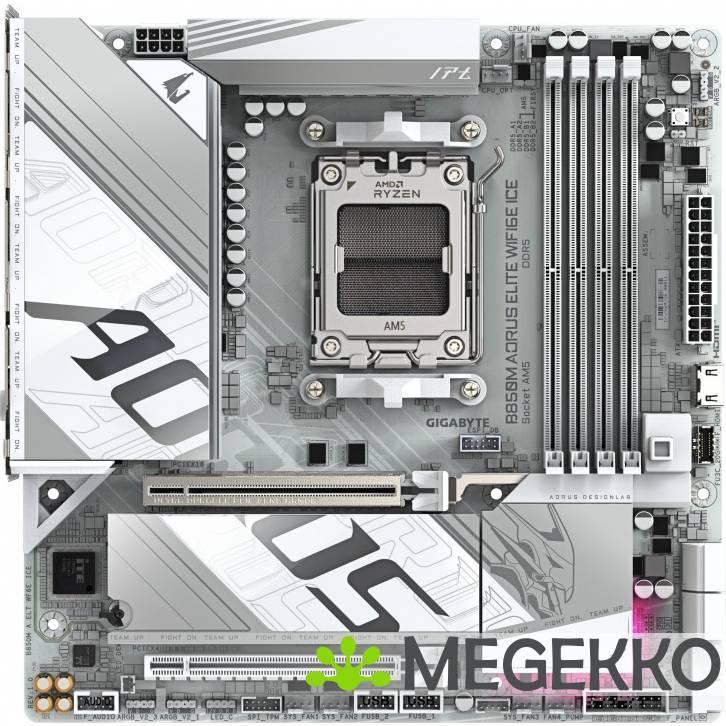 Gigabyte B850M AORUS ELITE WIFI6E ICE, Computers en Software, Moederborden, Nieuw, Verzenden