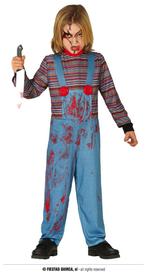 Chucky Kostuum Kind, Kleding | Dames, Carnavalskleding en Feestkleding, Ophalen of Verzenden, Nieuw