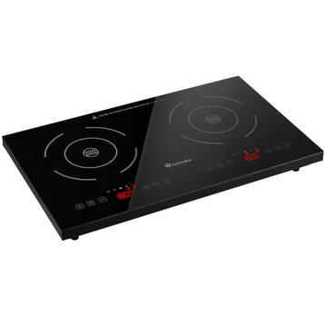 Inductiekookplaat dubbel 3500 W - zwart