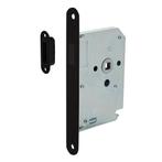 Woningbouw magneet loopslot zwart, Doe-het-zelf en Verbouw, Ophalen of Verzenden, Nieuw, Overige materialen, Slot