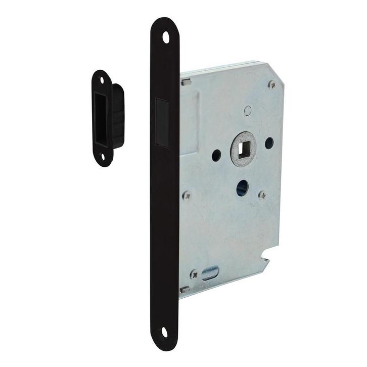 Woningbouw magneet loopslot zwart, Doe-het-zelf en Verbouw, Hang- en Sluitwerk, Slot, Nieuw, Overige materialen, Ophalen of Verzenden