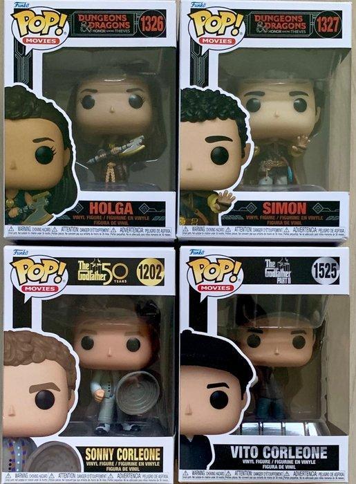 4x Funko Pop! Movies - Funko Pop Dungeons & Dragons / The, Antiek en Kunst, Antiek | Speelgoed