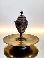 T. Oudry & Cie - Inktpot - Messing, Brons, Antiek en Kunst