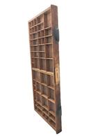 Vitrinekast - letterbak - Hout - 85 x 40 cm, Antiek en Kunst