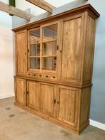 Teakhouten buffetkast 225cm super kwaliteit OP VOORRAAD!, 200 cm of meer, Teakhout, Nieuw, Ophalen of Verzenden