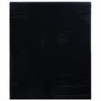vidaXL Raamfolie statisch matzwart 45 x 2000 cm PVC, Verzenden, Nieuw, Zwart
