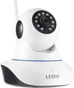 IP-camera LESHP 1080P 2.0 MP FHD videobewaking, Binnencamera, Gebruikt, Verzenden