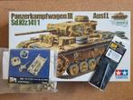 Tamiya 35215 Panzerkampfwagen III Ausf. L 1:35 + resin, Hobby en Vrije tijd, Modelbouw | Auto's en Voertuigen, Verzenden, Nieuw