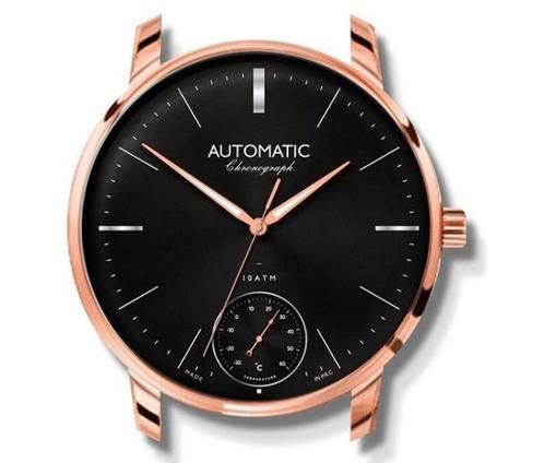 LW Collection Wandklok Horloge Design 50 cm Rosegoud -, Huis en Inrichting, Keuken | Keukenbenodigdheden