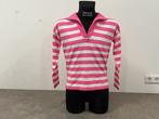 Veiling - 2x Gianni Feraud trui maat S gestreept roze, Nieuw