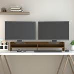 vidaXL Monitorstandaard 100x24x16 cm massief grenenhout, Verzenden, Nieuw