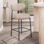 *WOONWINKEL* Ronde Barstoel Met Rugleuning, Verzenden, Nieuw