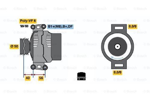 Dynamo / Alternator CHRYSLER PT CRUISER (2.2 CRD), Auto-onderdelen, Motor en Toebehoren, Nieuw, Ophalen of Verzenden